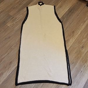 Zara Sweater Vest Maxi Dress